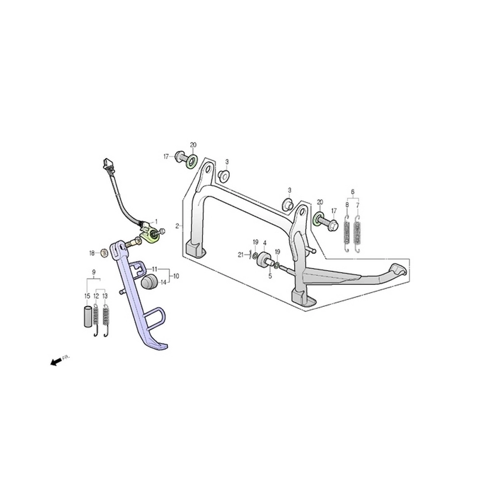 DAELIM SV250 (DL250-S3) ORTA SEHPA #DL250-S3 F2102